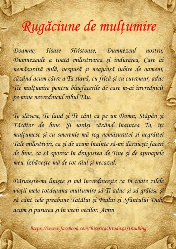 Rugăciune de mulțumire: Puterea recunoștinței în viața noastră - Rugăciuni de Mulțumire și Iertare