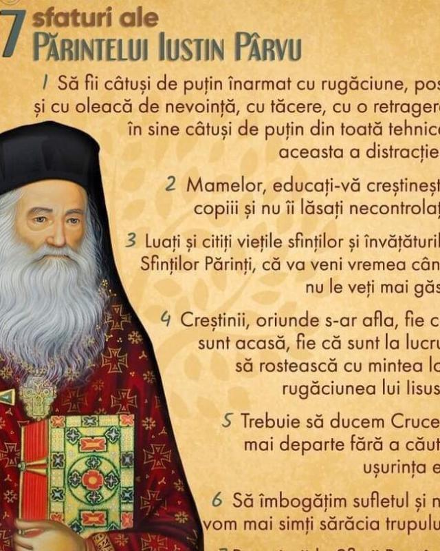 Rugăciune către Părintele Iustin Pârvu: Puterea și Îndrumarea Sa Divină - Alți Sfinți