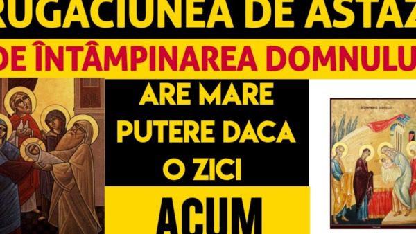 Rugăciune de Întâmpinarea Domnului - Cereri și Mulțumiri - Rugăciuni înainte de Împărtășanie și Spovedanie