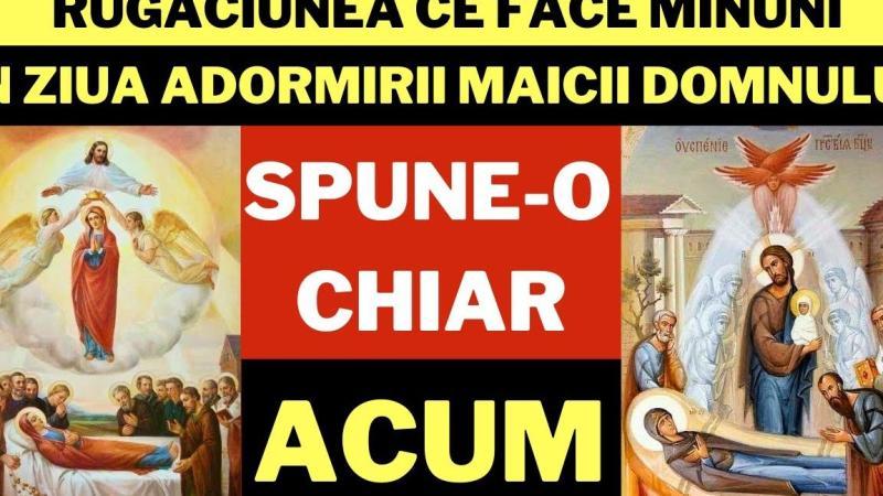Rugăciune Adormirea Maicii Domnului: Îndrumări și Reflecții Spirituale - Rugăciuni către Maica Domnului
