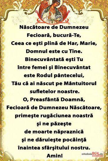 Rugăciunea Născătoarei de Dumnezeu - Versuri și Semnificație Spirituală - Rugăciuni către Maica Domnului