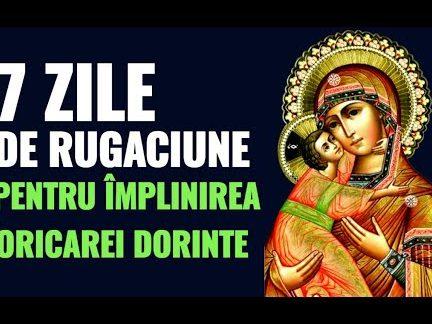Unica Rugăciuni Ajutătoare pentru Împlinirea Dorințelor - Rugăciuni către Maica Domnului
