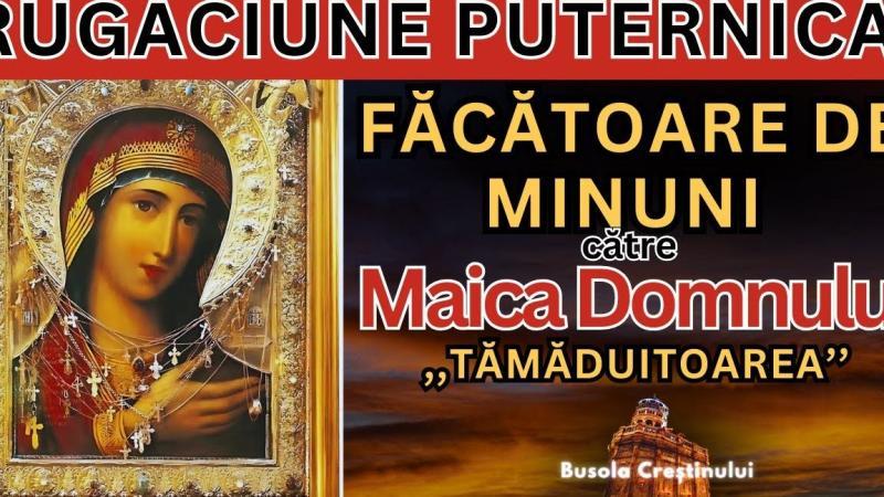Rugăciune făcătoare de minuni către Maica Domnului: Puterea și Miracolele Sale - Rugăciuni către Maica Domnului