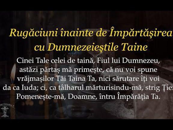 Rugăciunile Împărtășirii: Puterea și Semnificația Lor în Viața Creștinului - Rugăciuni înainte de Împărtășanie și Spovedanie