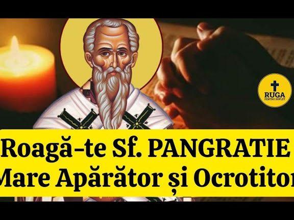 Rugăciune către Sf. Pangratie: Îndrumări și Cereri de Ajutor - Alți Sfinți